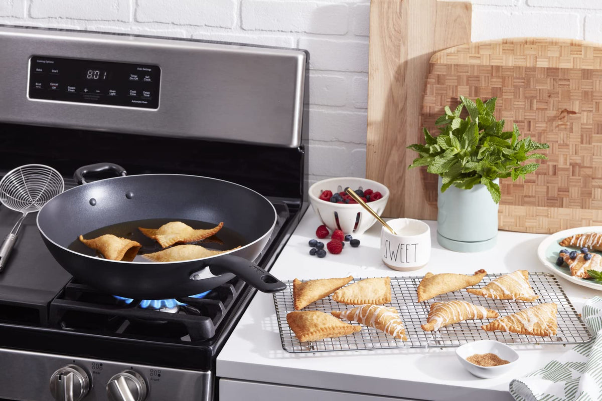 T-Fal Specialty nonstick wok dishwasher-safe icon — easy cleanup