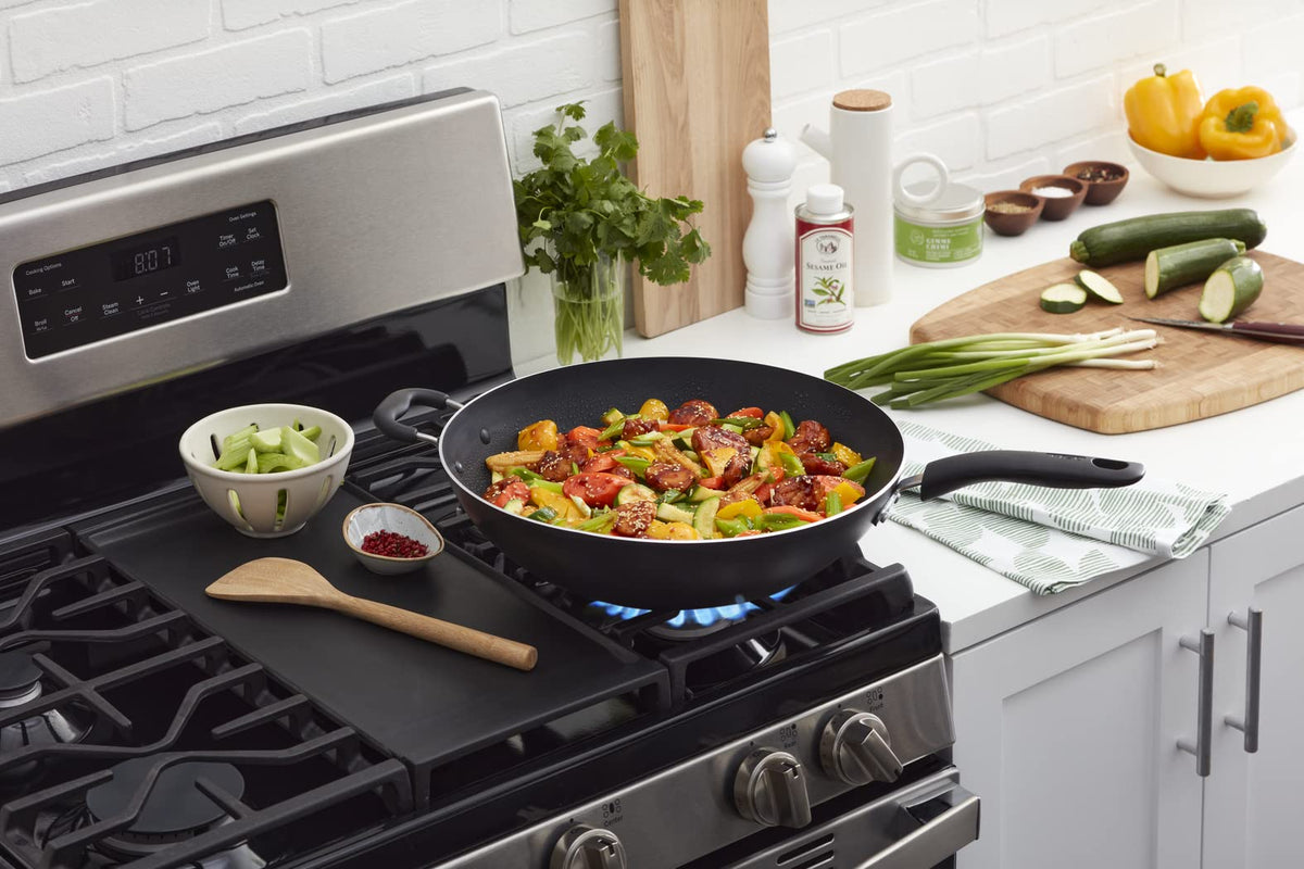 T-Fal Specialty nonstick wok oven-safe indicator — up to 350°F