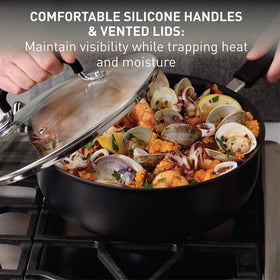 T-Fal Ultimate hard anodized 10.25-inch griddle ideal for breakfast favorites.