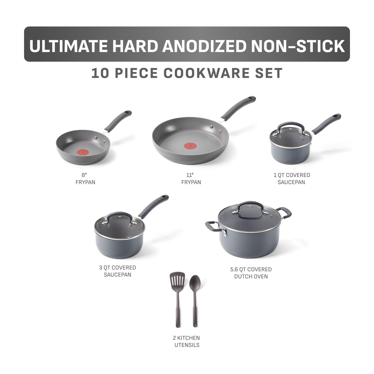 T-Fal Ultimate 11-inch fry pan for even browning and release