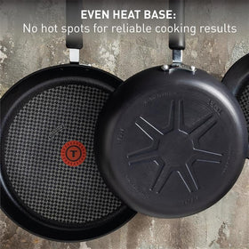 T-Fal Ultimate hard anodized 5-quart Dutch oven holds flavors and textures beautifully.