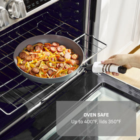 T-Fal Ultimate nylon solid spoon for gentle stirring