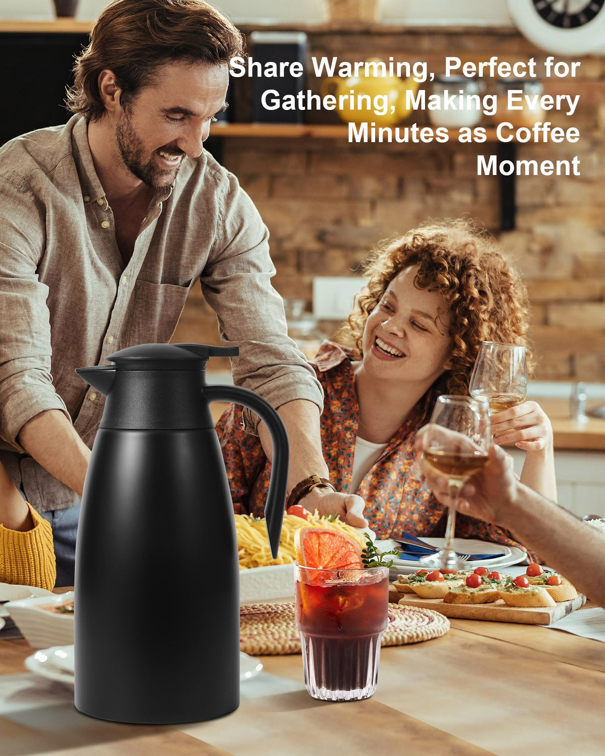 Tgvasz carafe keeps drinks cold for up to 24 hours