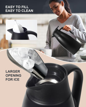 Tgvasz 70oz carafe pour spout enables one-handed serving