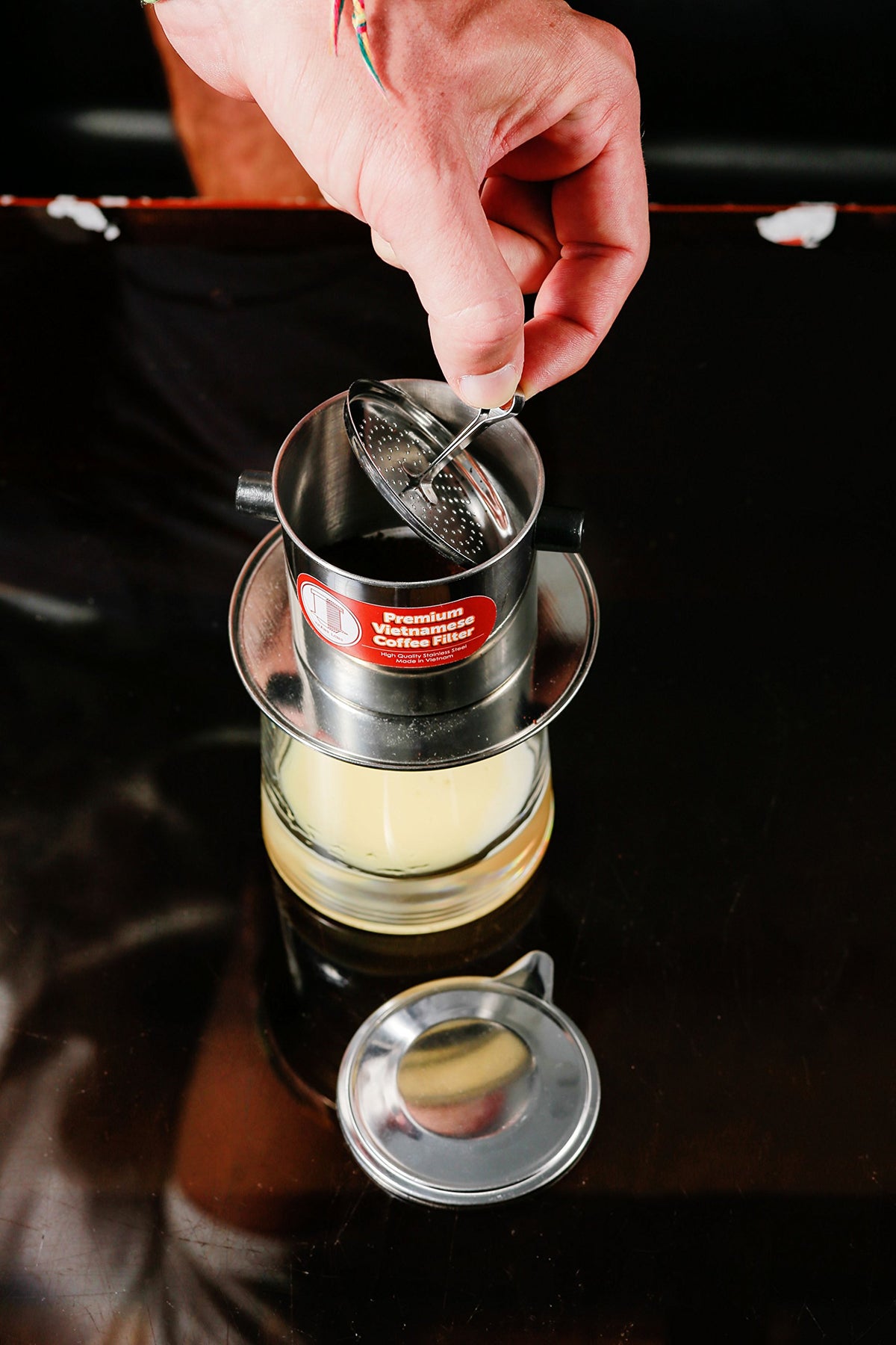 Traditional ground coffee compatibility with Trung Nguyen blends