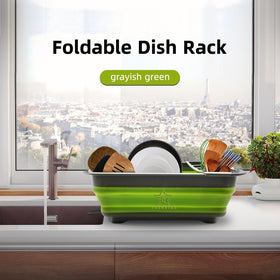 ThanSTAR built-in utensil drying rack keeps cutlery organized while air drying dishes.