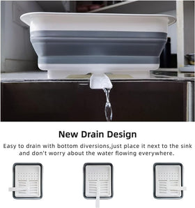 Thanstar compact rack stored under sink for space