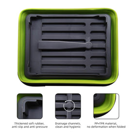 ThanSTAR food-grade PP+TPR material ensures safe, easy to clean dish storage.