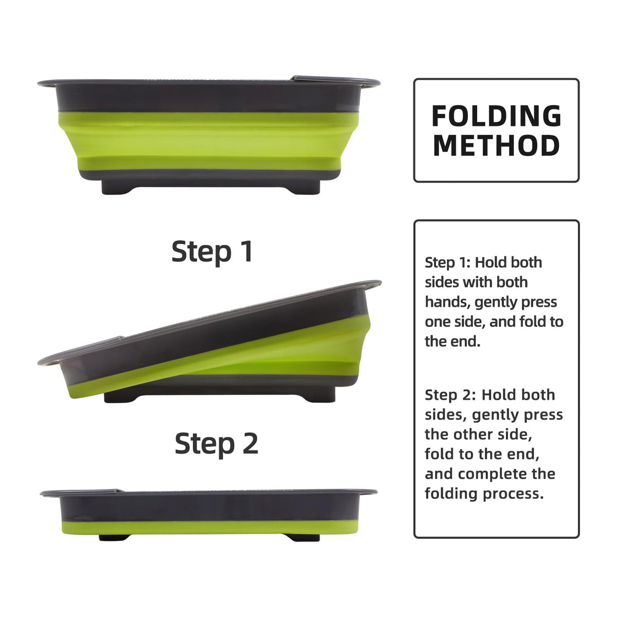ThanSTAR space-saving kitchen rack is ideal for indoors or outdoor camping.
