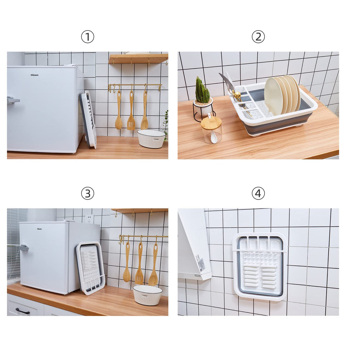 Thanstar swivel drain strip directs water into the sink.
