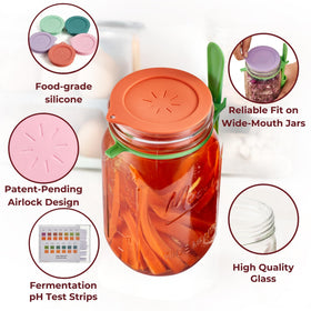 The Amish Chef pH test strips help verify acidity for safe, crisp ferments