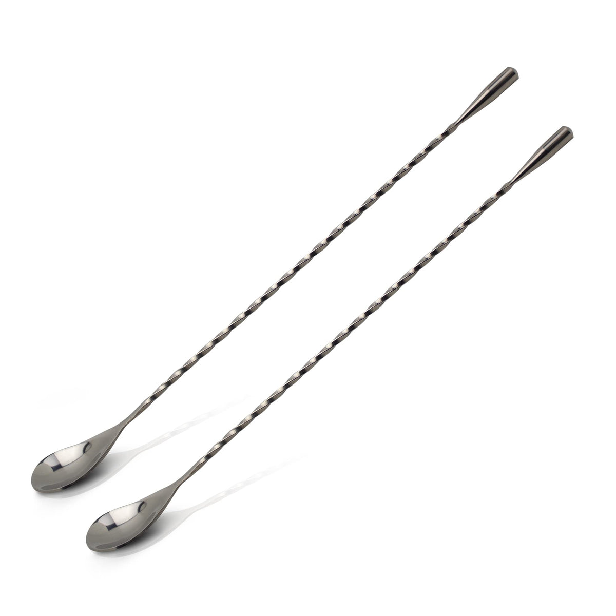 The Art of Craft bar spoon shows a 12.5-inch length for deep mixing in tall glasses.
