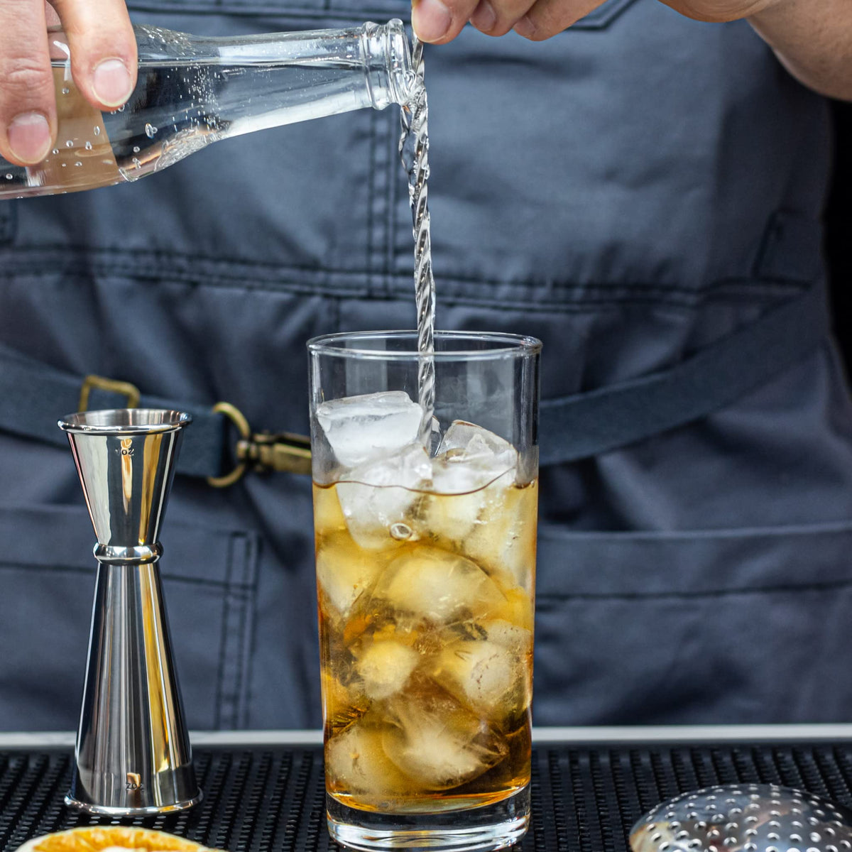 The Art of Craft bar spoon is dishwasher safe for easy cleanup after mixing.
