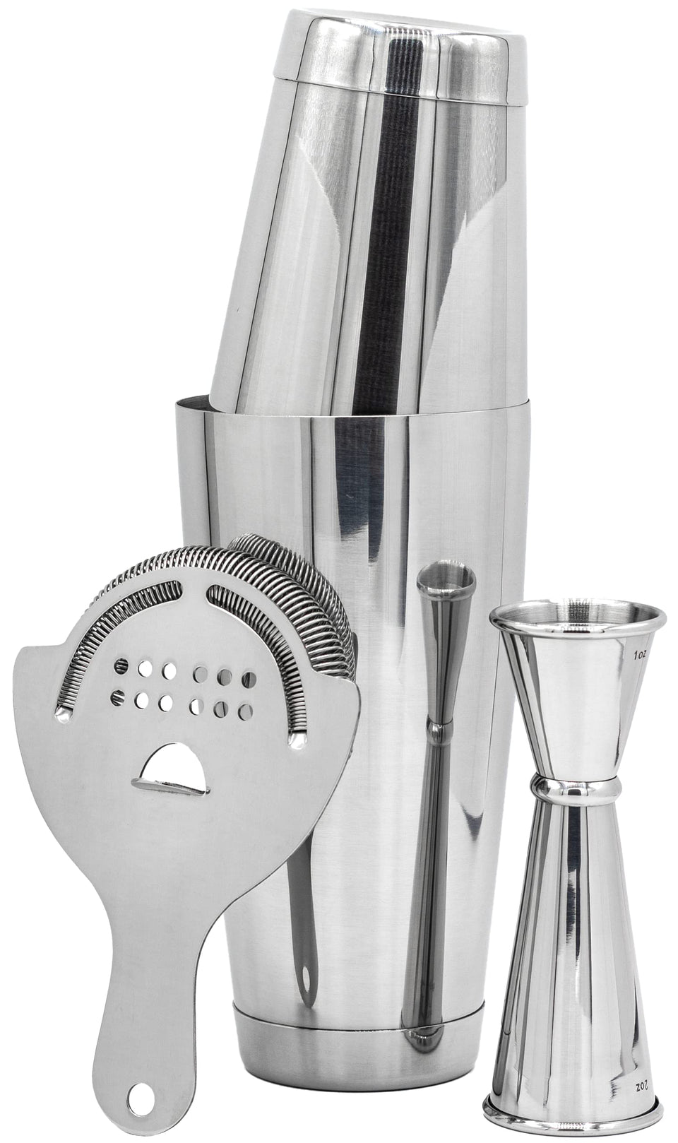 The Art of Craft Boston shaker with 18oz tin ready for a smooth shake