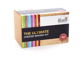 The Big Cheese Making Kit cheese molds illustrate versatile tools for 10-cheese recipes.