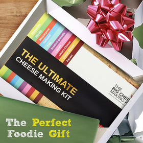 The Big Cheese Making Kit instruction booklet emphasizes simple steps for beginners.