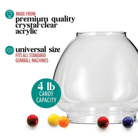 The Candery bowl installation is easy for fast, mess-free refills.