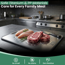 The Cutting Master modern kitchen upgrade adds a sleek, professional look.