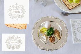 The Dreidel Company gift-ready Passover set for matzah and Afikoman display