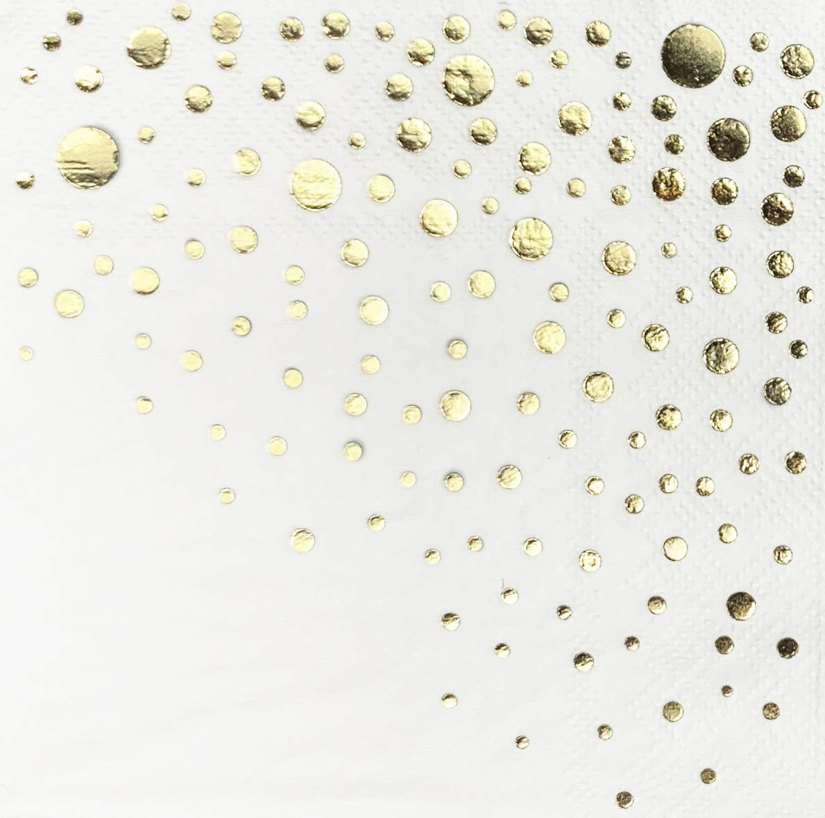 Stylish gold bar napkins on a dinner table by The Essential Concierge
