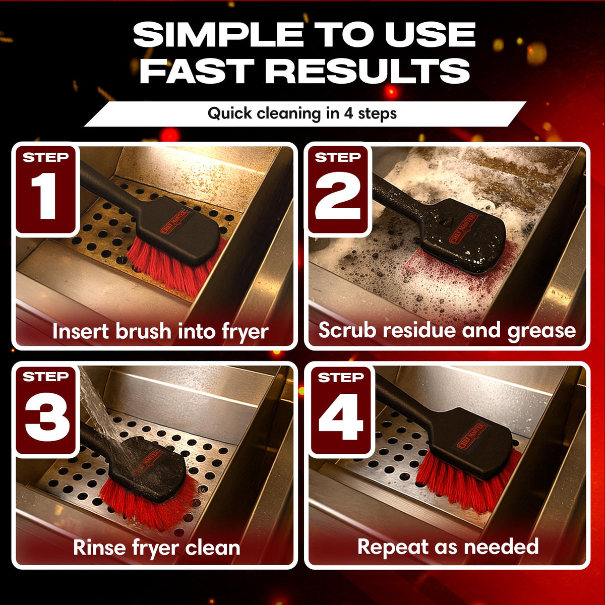 THE FRYOILSAVER COMPANY griddle and oven cleaning in commercial kitchens