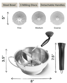 The Hungry Artisan ideal for making tomato sauce and purées at home.