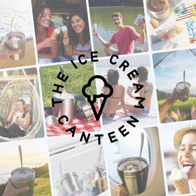 The Ice Cream Canteen pint-fit design accommodates most standard pints.