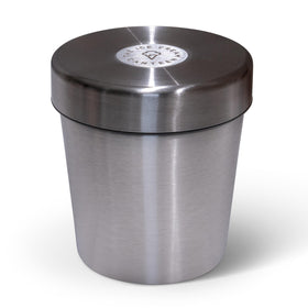The Ice Cream Canteen holds a pint securely for easy scooping.