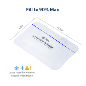 The Pod Company reusable ice bricks pack reduces waste and saves on daily ice.