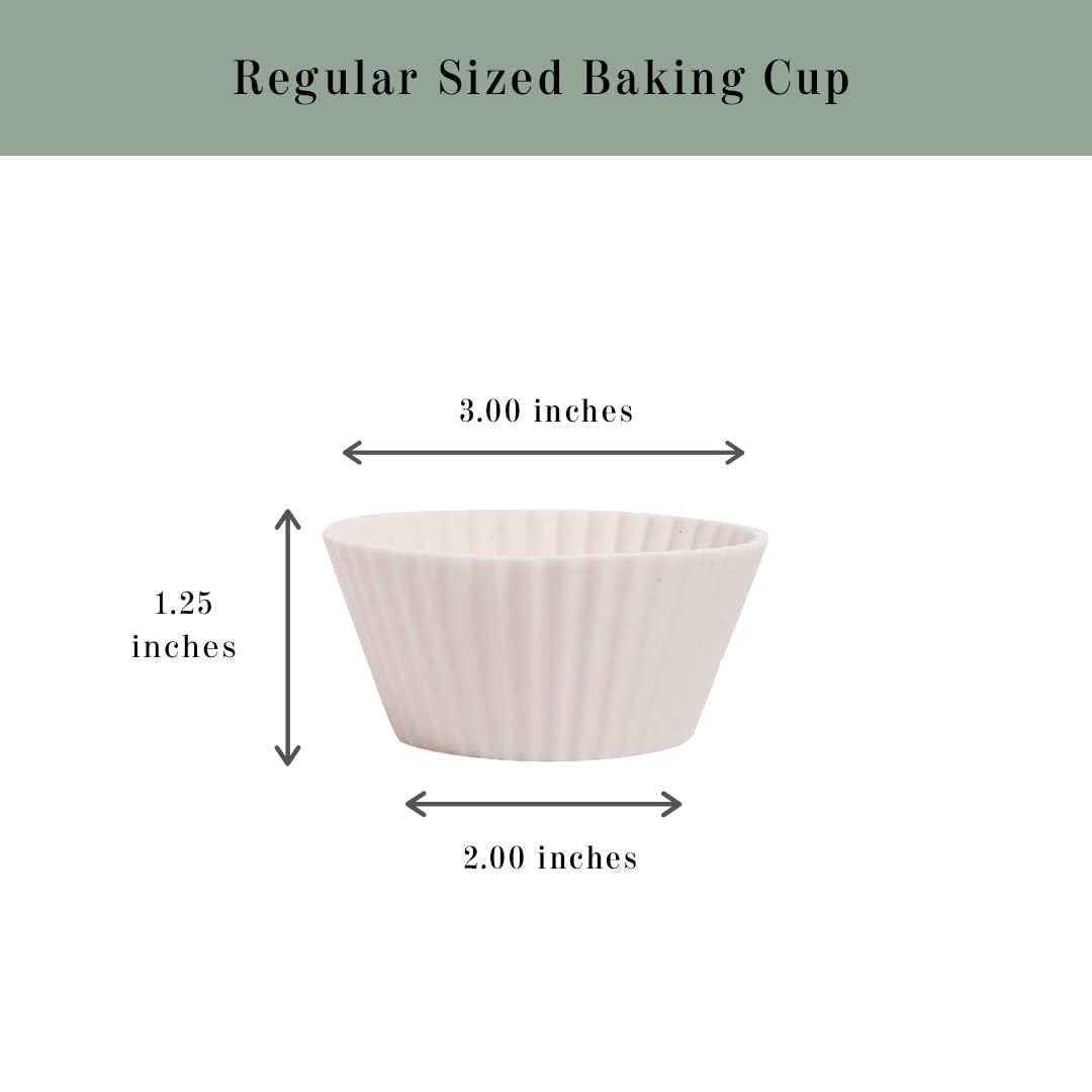 The Silicone Kitchen cups in microwave-safe use for quick reheating and baking.