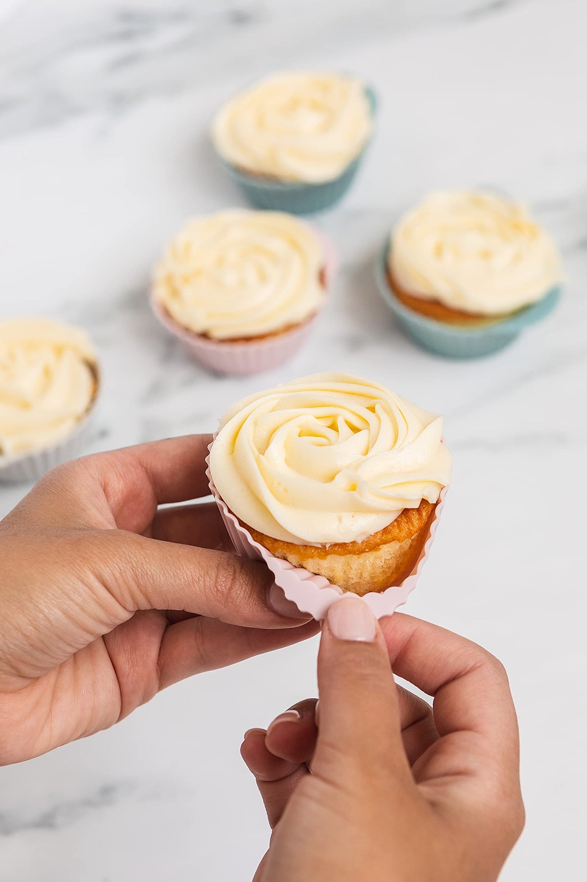 The Silicone Kitchen dishwasher-safe cups after washing
