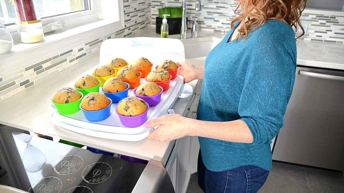 The Sweet Baker BPA-free cups designed for eco-friendly, long-lasting use.