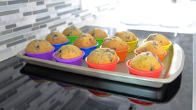 The Sweet Baker storage container keeps cups organized and ready.