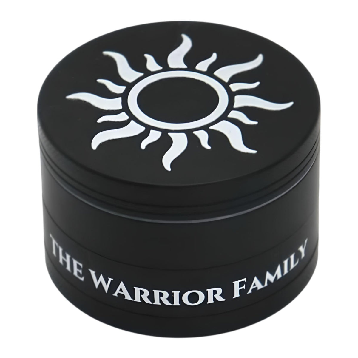 The Warrior Family 4-Piece Grinder teeth close-up for precise spice grinding in home kitchens.