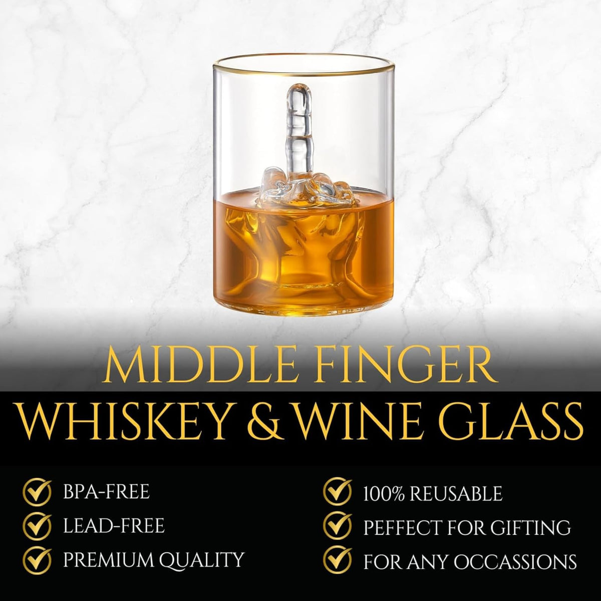 The Wine Savant BPA-free and dishwasher-safe glass designed for everyday use.