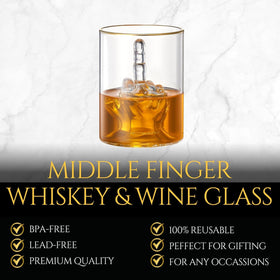 The Wine Savant BPA-free and dishwasher-safe glass designed for everyday use.