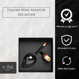 The Wine Savant fast aeration delivers immediate aroma and smoother mouthfeel with red and white.
