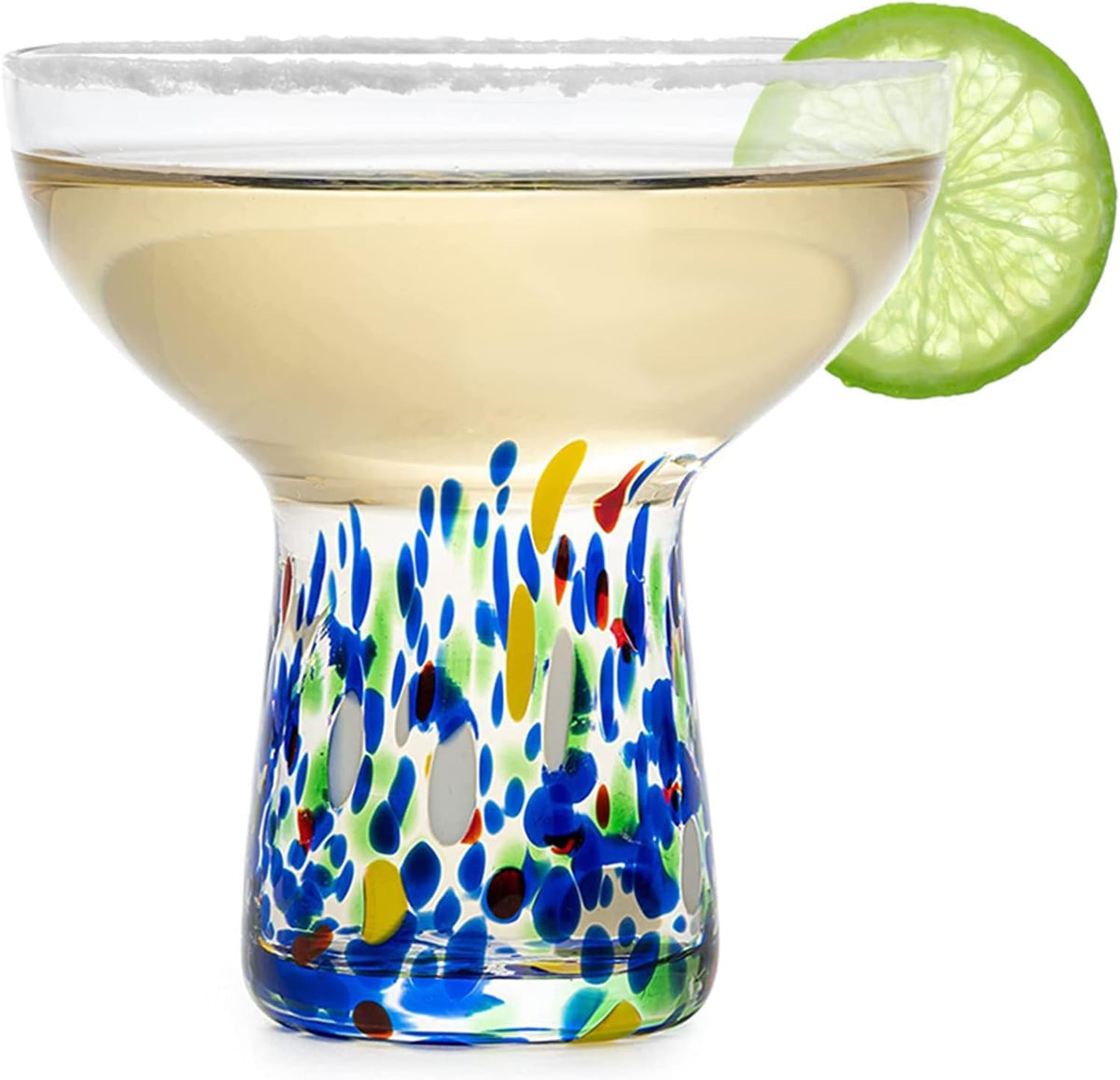 The Wine Savant gift-ready margarita glasses make a stylish wedding or housewarming present.