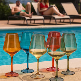 The Wine Savant gift-ready glass set complements home decor.