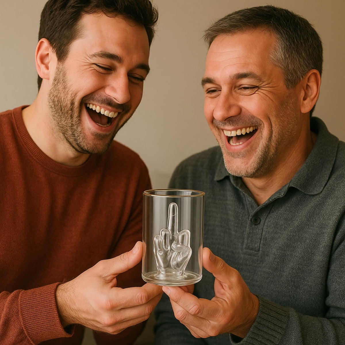 The Wine Savant party-ready glass ideal for home bars and man caves.
