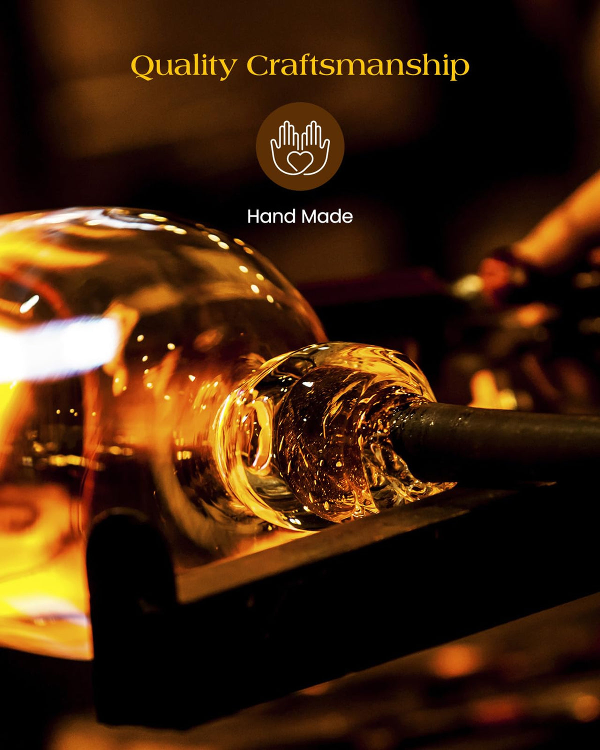 The Wine Things cosmic bar display adds futuristic flair to a shelf or table.