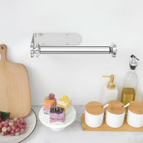 theaoo multiuse design fits towels, plastic wrap, and more in kitchen