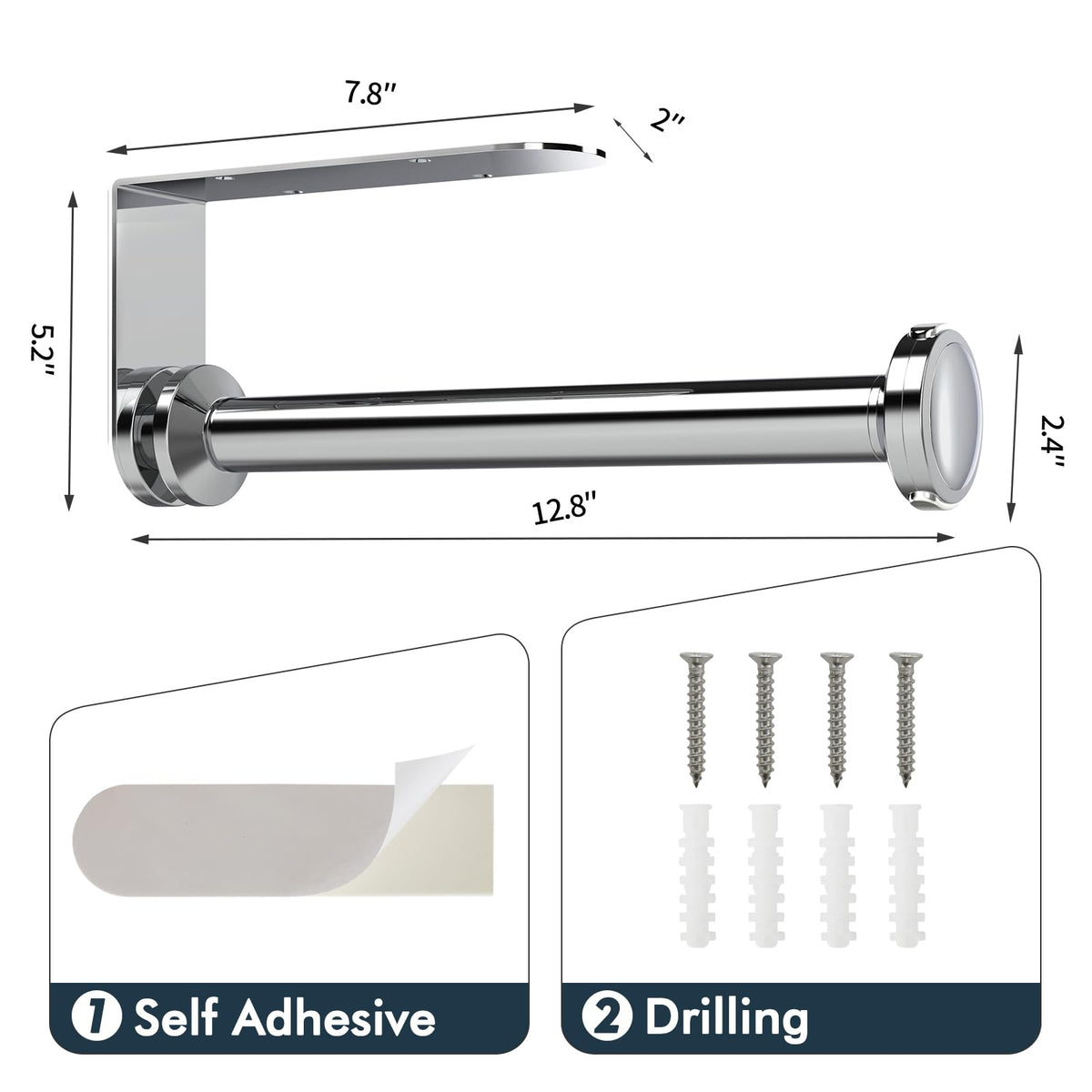 theaoo quick detachable knob simplifies loading a new roll