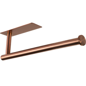 theaoo Rose Gold Under-Cabinet Paper Towel Holder keeps towels tidy and accessible.