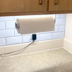 theaoo self-adhesive or screw mount option for flexible installation