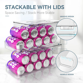 theaoo can organizer front-dispense design enables easy reach.