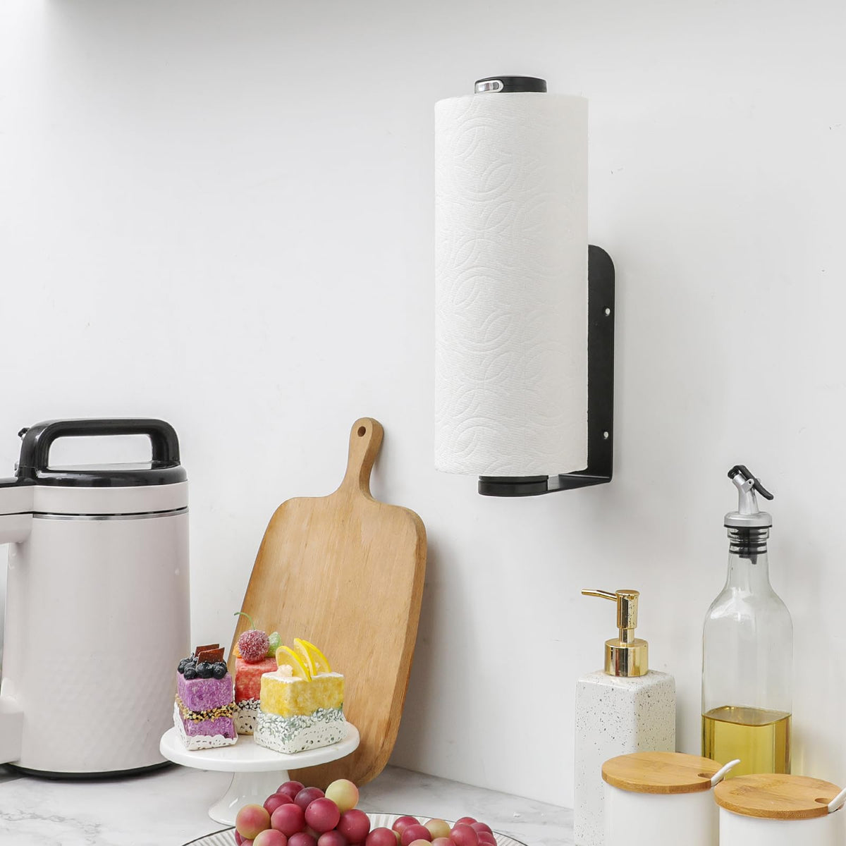 theaoo wall-mount installation demonstrates adhesive or screw mounting options