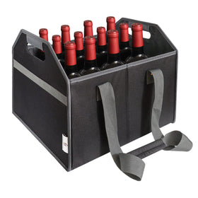 The Barsentials travel-friendly caddy handles groceries and beverages on the go.