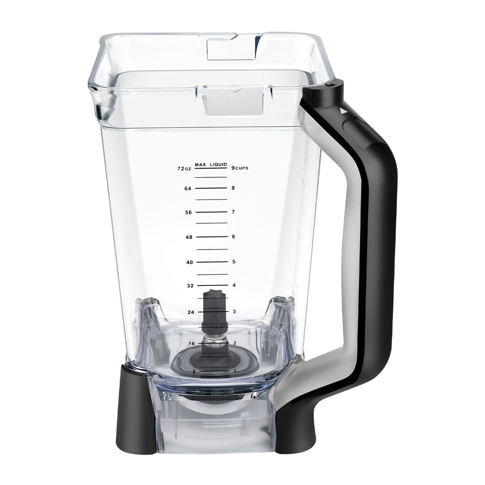 TheFaith replacement pitcher for Ninja 72oz, clear body for easy monitoring while blending