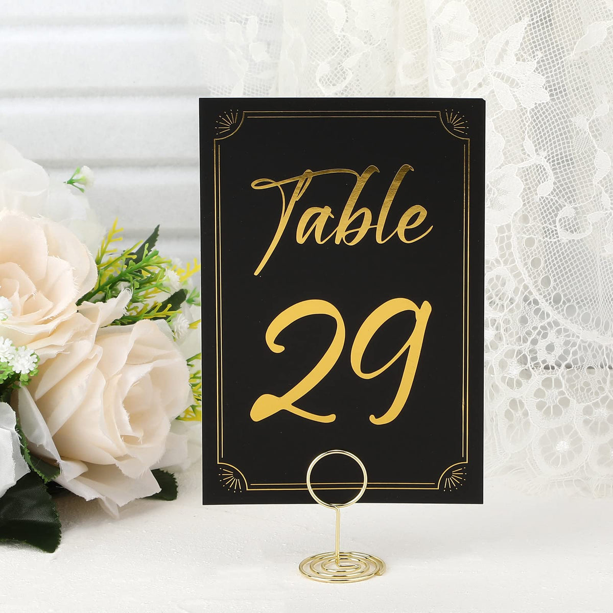 Thenshop 4x6 inch seating cards easy to read at a glance